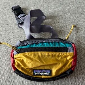 Patagonia Multicolor Crossbody Waist Pack - Yellow, Teal & Red